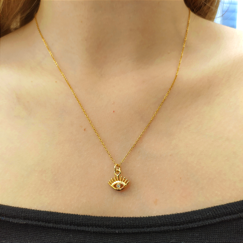 Cadena ojo turco microcircones