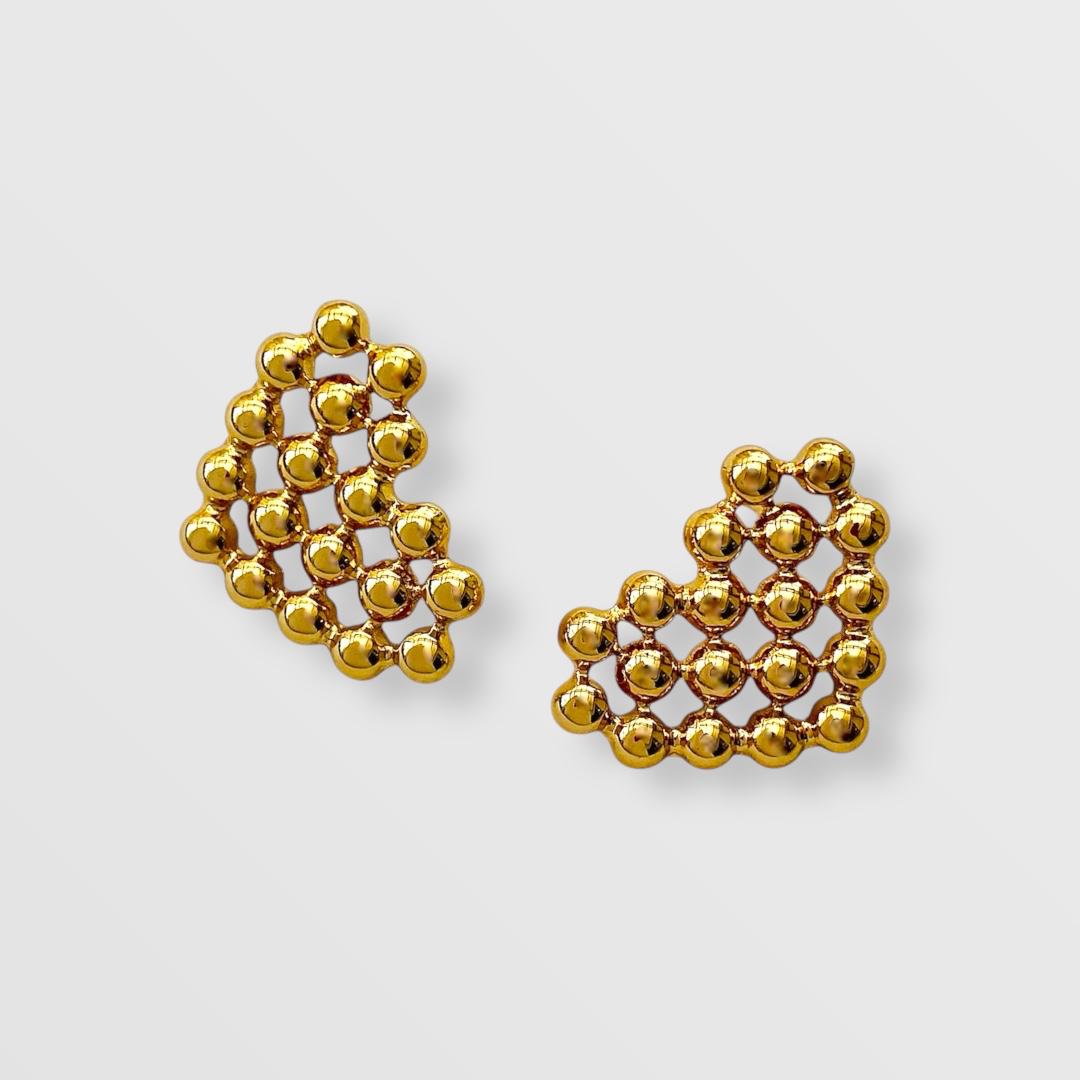 Topo corazón puntos