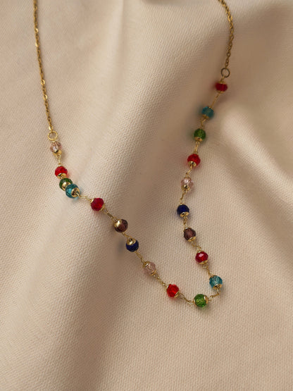 Cadena Cristal multicolor