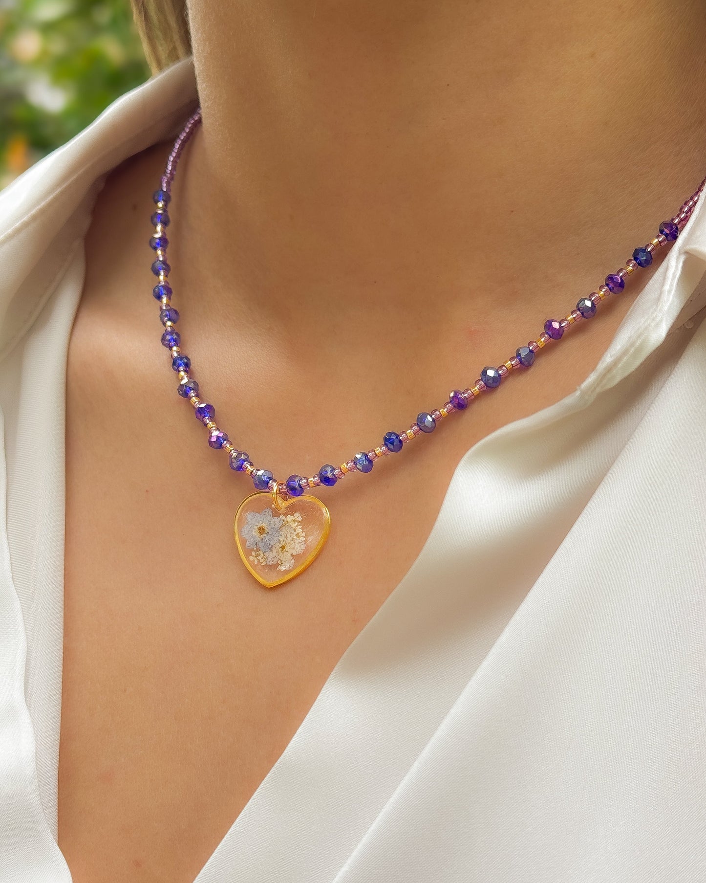 Collar floral