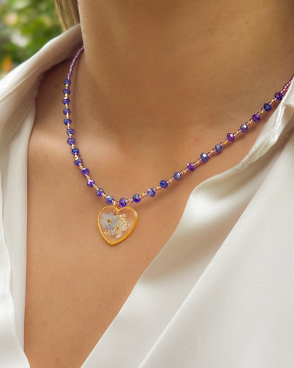 Collar floral