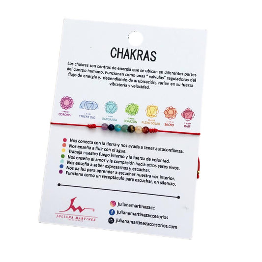 Pulsera Chakras