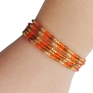 Pulsera tierra mostacilla