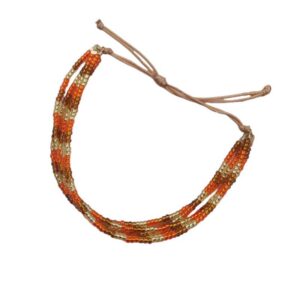 Pulsera tierra mostacilla