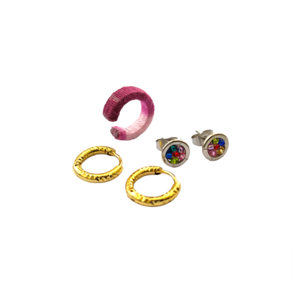 Set Earcuff Magenta E 11MA