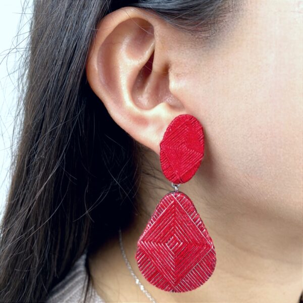 Arete filum gota rojo A1580R MODELO